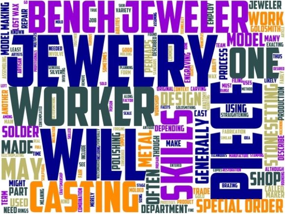Jeweller Wordart Sticker: Hand-Drawn Colourful Wordclouds That Actually Elevate Your Designs